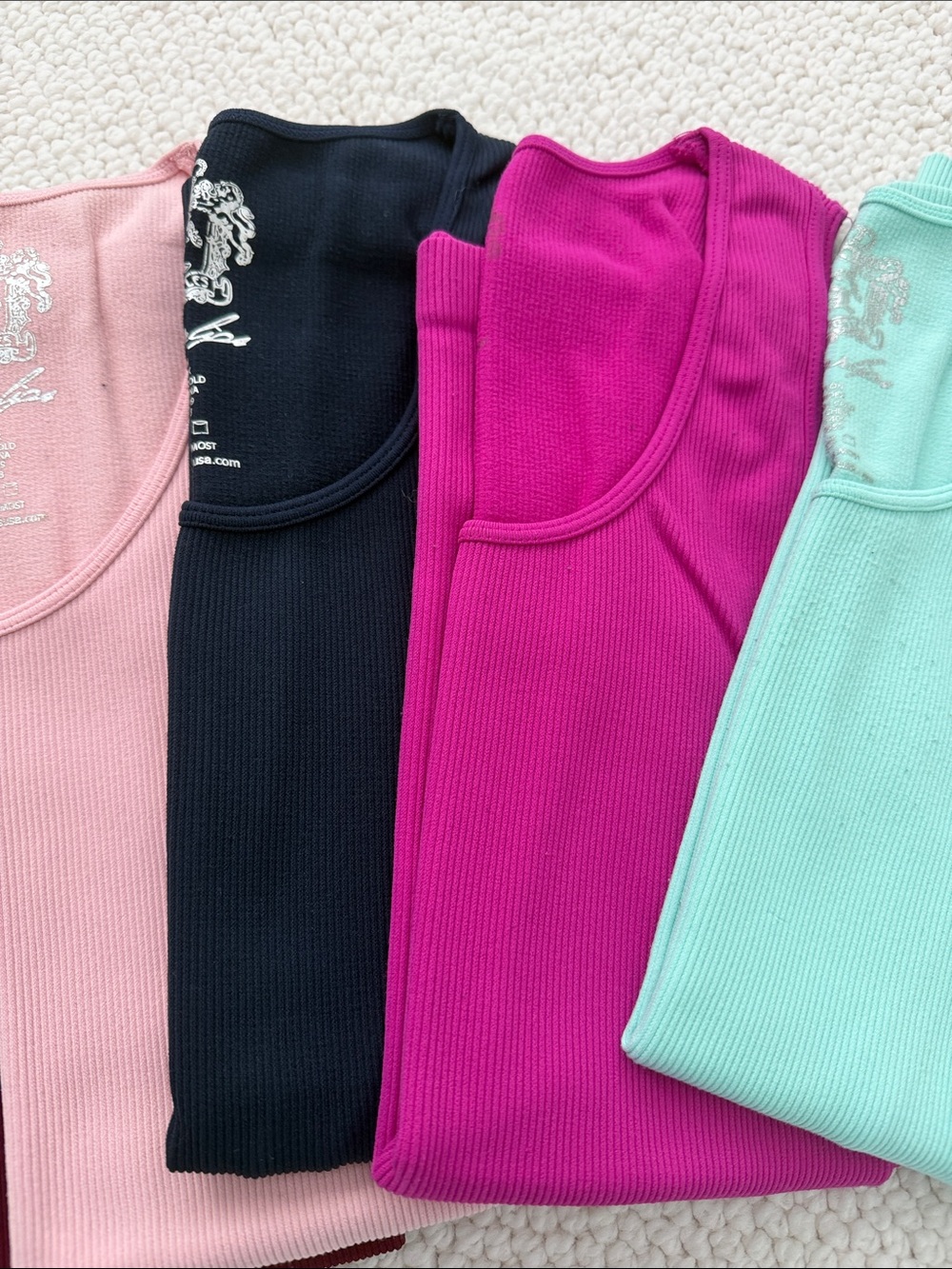 Sugarlips Ribbed Tank Tops - Multiple Colors - Picture 4 of 7